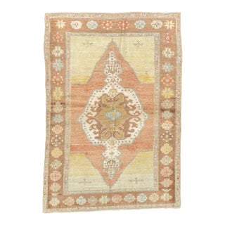 Oushak Rug 3'8'' X 5'3'' For Sale
