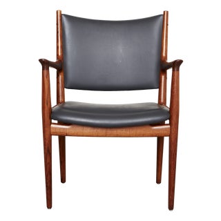 JH-513 Armchair by Hans J. Wegner for Johannes Hansen, 1960s For Sale