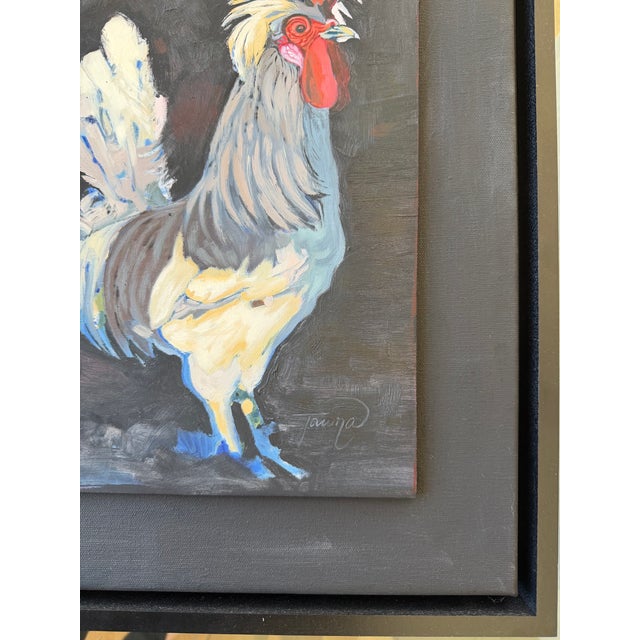 Contemporary Fritz Contemporary Oil Painting by Tawna Allred For Sale - Image 3 of 5
