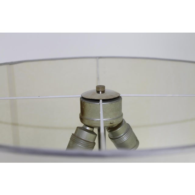 Metal Chrome Floor Lamp, 1950s For Sale - Image 7 of 17