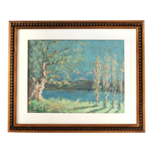 French Countryside Landscape Painting