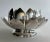 Metal Mid 20th Century Vintage Reed & Baron Silverplate Lotus Flower Vase For Sale - Image 7 of 12