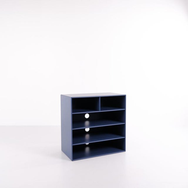 Early 21st Century Blue Montana Bookcase with Shelves, 2010 For Sale - Image 5 of 13