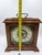 Vintage Franz Hermle 340-020 Mantel Clock West Germany 8-Day Westminster Chime. Working Condition With Key. For Sale - Image 11 of 13
