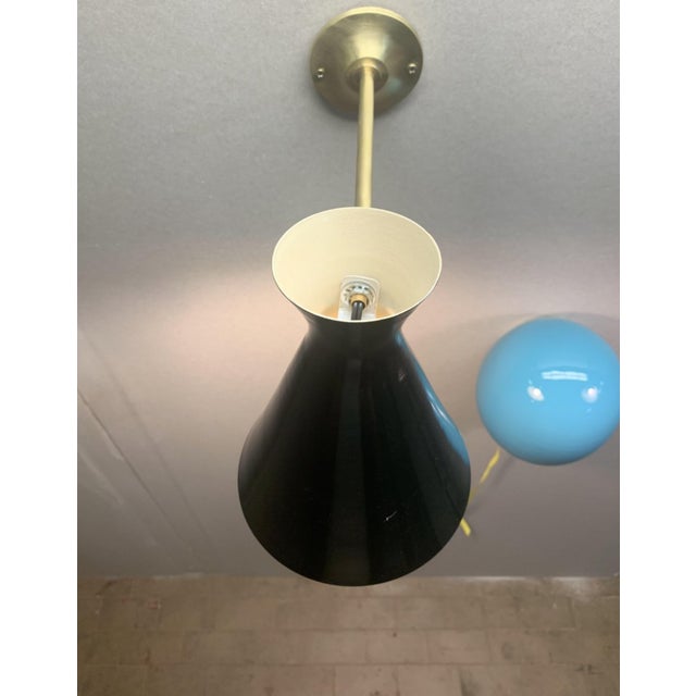 Mid-Century Modern Italian Sconces, Set of 2 For Sale - Image 4 of 6