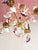 Gold French Bronze Chandelier with Violet Crystals, 1970s For Sale - Image 8 of 11