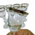 Vintage Mikasa Silver Mist 57618 Cordial Glasses Platinum Rim Set of 8, 1979-87 For Sale - Image 13 of 15