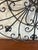 Black Large Wrought Metal Fleur-De-Lis Wall Bracket For Sale - Image 8 of 11