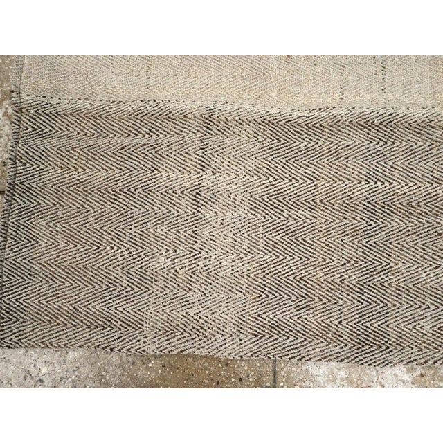 Mid 20th Century Galerie Shabab Collection Mid-20th Century Turkish Flatweave Kilim Accent Rug For Sale - Image 5 of 8