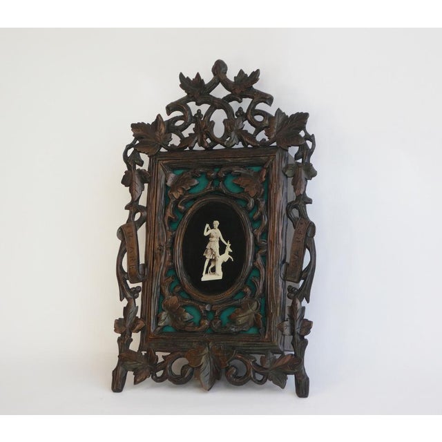 Antique Neo Renaissance Style Ornate Wooden Wall Cabinet For Sale - Image 5 of 11