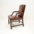 Georgian Leather Gainsborough Armchair, 1790s For Sale - Image 4 of 11