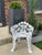 2 Vintage Victorian-Style Cast Iron Grapevine Leaf Garden Patio Chairs For Sale - Image 9 of 11