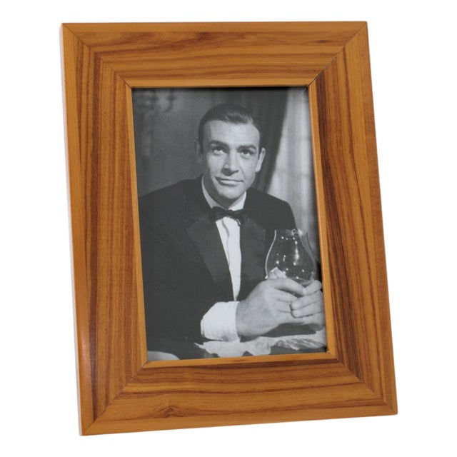 House of Gucci Fine-Grain Exotic Wood Picture Frame, Italy, circa 1980 For Sale