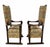 Pair of 19th Century Italian Renaissance Revival Walnut Armchairs For Sale - Image 9 of 12