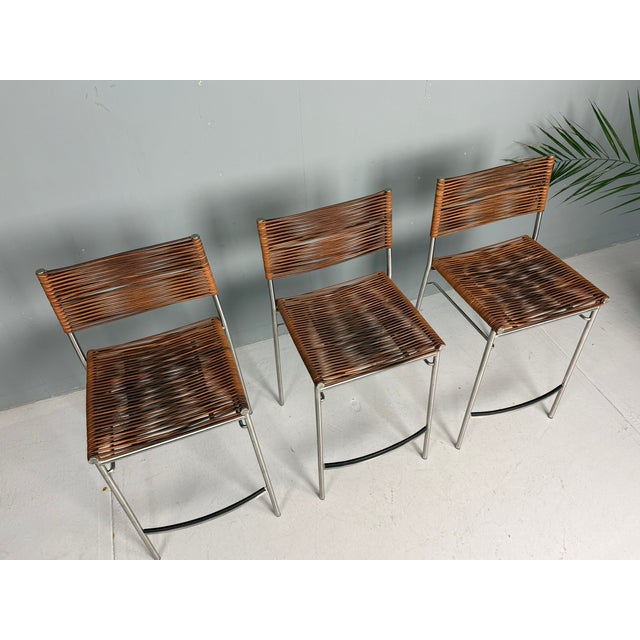 Tito Agnoli Miss B Bar Stools by Tito Agnoli, Italy, 1997, Set of 3 For Sale - Image 4 of 18