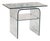 Italian Mobile Table in Crystal from Fiam, 1983 For Sale - Image 11 of 11