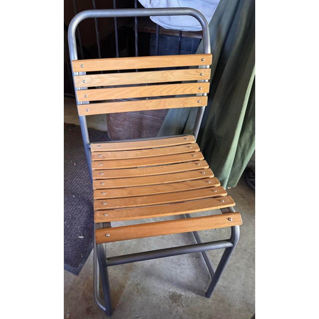 Really cool stacking chairs from a sought-after Restoration Hardware retired collection. Great condition. Very...