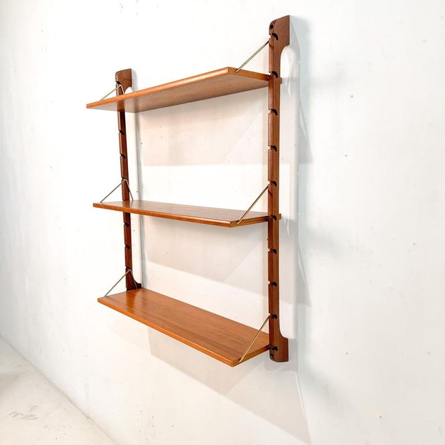 Mid-Century Ergo Shelving Unit, Norway, 1960s, Set of 3 For Sale - Image 4 of 9