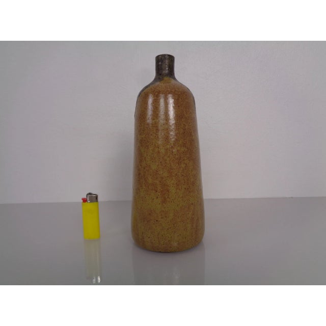Mid-Century Modern Danish Stoneware Vase, 1960s For Sale - Image 3 of 16