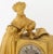 French Empire Gilt Metal Figural Clock For Sale - Image 4 of 9