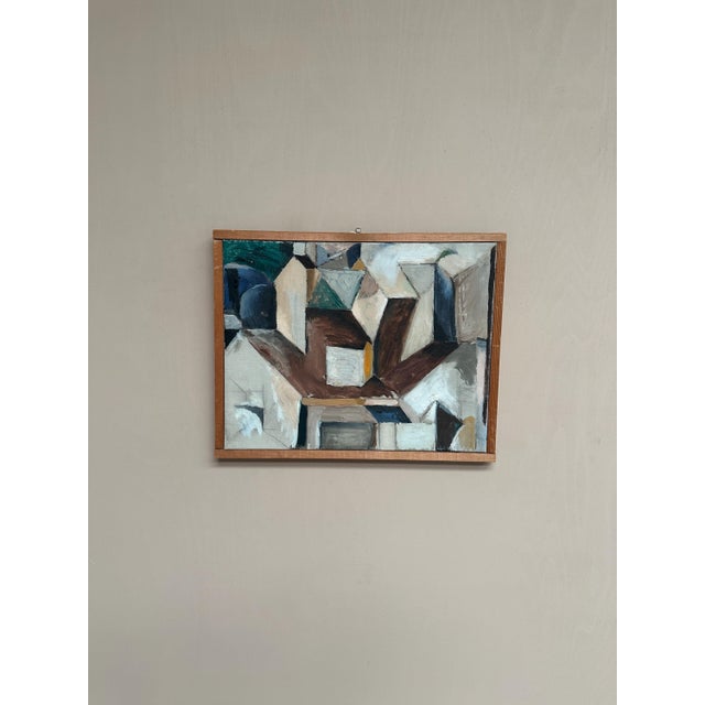 Arne Tengblad, Komposition, 1950s, Oil on Canvas, Framed For Sale - Image 15 of 18