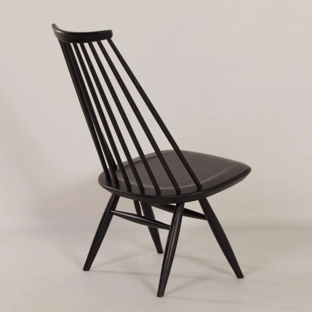 1960s Black Mademoiselle Chair by Ilmari Tapiovaara for Asko, 1960s For Sale - Image 5 of 13
