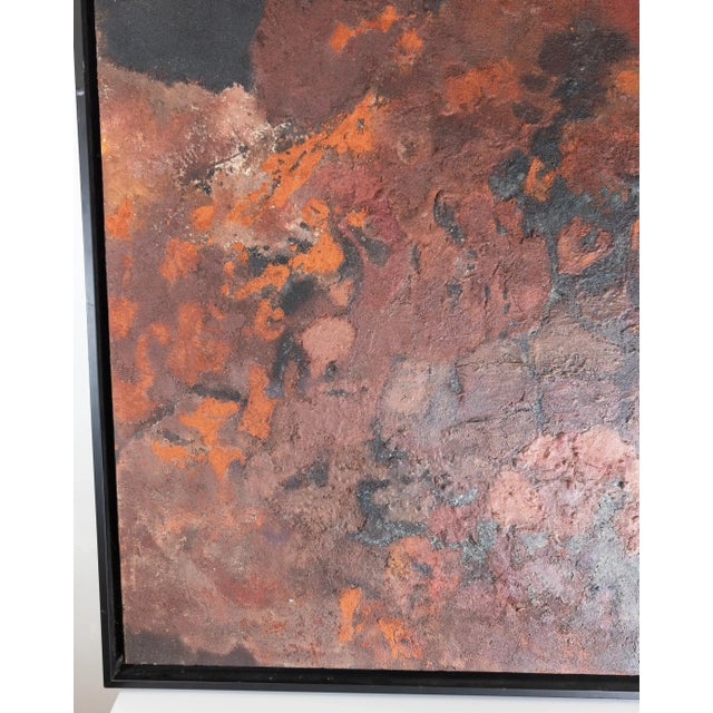 Mid 20th Century Mid-Century Modern Abstract Expressionist Painting by George Vander Sluis For Sale - Image 5 of 12