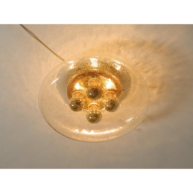 Large Mushroom Ceiling Lamp with 4 Sockets from Limburg, 1970s For Sale - Image 9 of 18