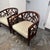 Crate & Barrel Ankara Lounge Chairs, Pair For Sale - Image 11 of 12