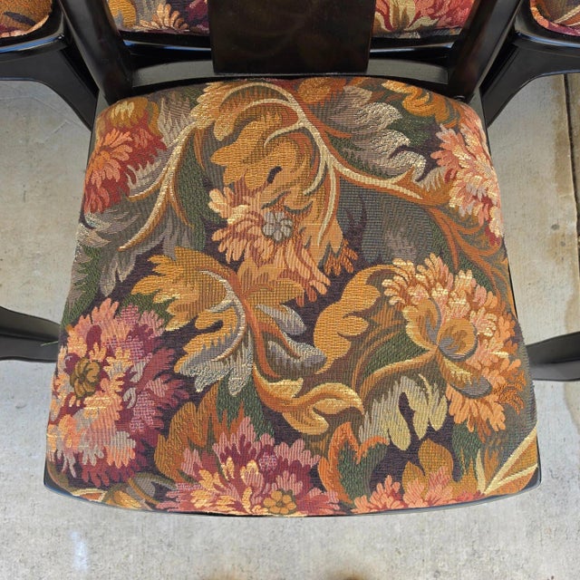 Vintage Bernhardt Chinoiserie Ming Dining Chairs Set of 8 For Sale In Miami - Image 6 of 16