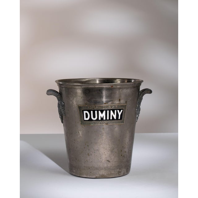Mid 20th Century Mid 20th Century France Silver Ice Bucket For Sale - Image 5 of 15