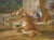 Wood Large 18th Century French Oil on Canvas Painting Depicting a Hunt Scene For Sale - Image 7 of 13