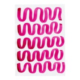 Image of Modern Contemporary Pattern Pink and White Drawing For Sale