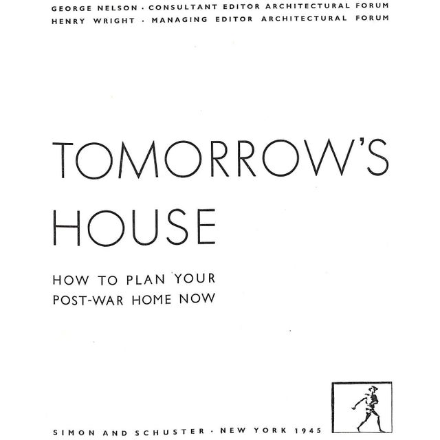 NELSON, George [214] pp. Simon and Schuster 1945 11 1/4" x 8 1/4" Famous designers & architects, including Geo. Nelson,...