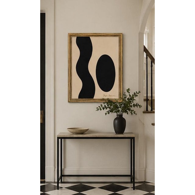 Drift & Stone is an original abstract composition from Bryan Boomershine’s Cream & Black Organic Collection, exploring the...