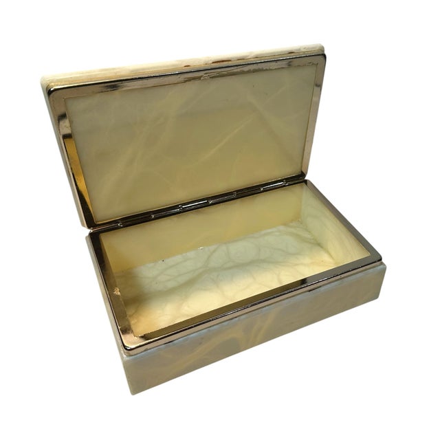 Italian 1970s Italian Alabaster Box For Sale - Image 3 of 10