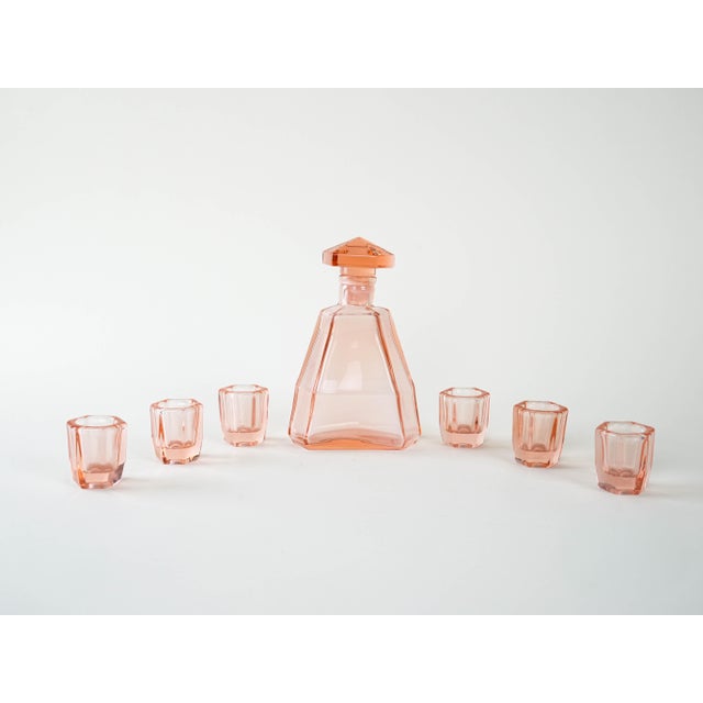 Vintage Italian Alcohol Serving Set, 1960s, Set of 7 For Sale - Image 3 of 8