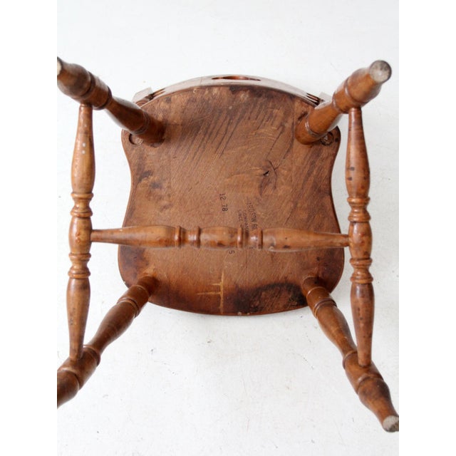 Antique Richardson Brothers Colonial Revival Side Chair For Sale - Image 12 of 13