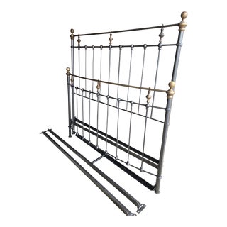 Charles P. Rogers Iron Bed For Sale