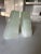 Mid-Century Modern Mid-Century Onyx Marble Bookends Light Green & White With Etched Sunburst Detail- a Pair For Sale - Image 3 of 10