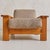 French Oak Chair Attributed to Maison Regain in Original Upholstery, 1970s - 2 Available For Sale - Image 10 of 11