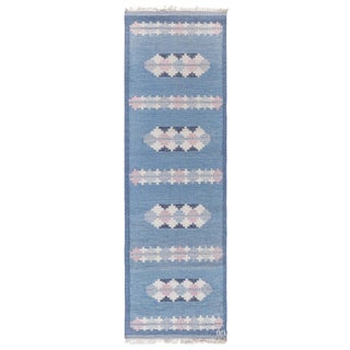 Doris Leslie Blau Midcentury Swedish Runner by Gitt Granssjo-Carlsson 'GG' For Sale