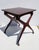 Brown TV Stand Table by De Baggis, 1955 For Sale - Image 8 of 8
