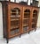 A sturdy 1950s bookcase, crafted entirely from solid oak. This piece of furniture features a classicist style, elegant...