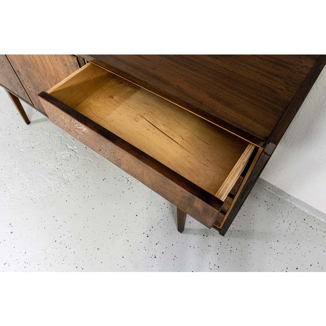 Mid-Century Modern Walnut Sideboard by S. Albracht, Poland, 1972 For Sale - Image 11 of 18