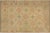 1980s Semi Vintage Soumakh Tan & Orange Rust Wool Rug- 9′11″ × 13′ For Sale - Image 9 of 10