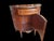 1960s Italian Half-Moon Inlaid Cabinet with Bronze Friezes, 1960s For Sale - Image 5 of 18