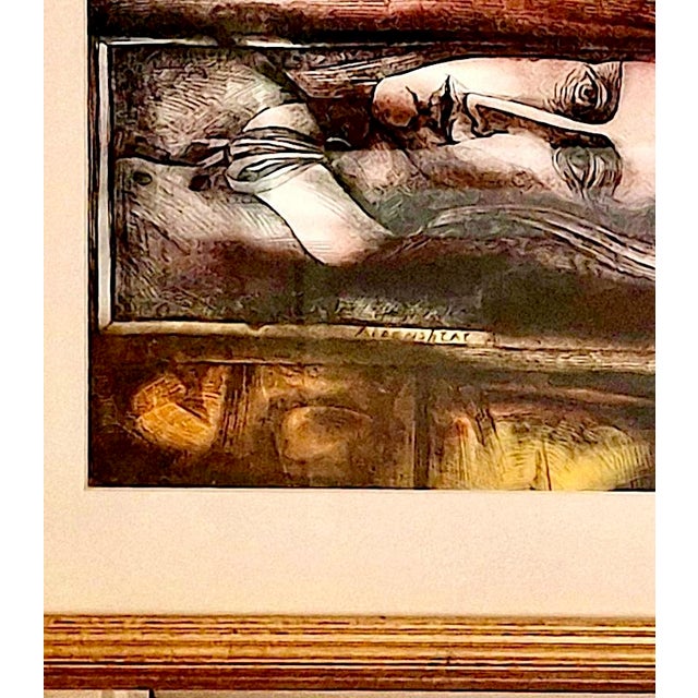 Metaphysical Expressionism in Watercolor by Alexander Aizenshtat For Sale - Image 9 of 10