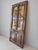Art Nouveau Vintage Carved Oak Entry Door With Art Nouveau Leaded Glass Sidelights For Sale - Image 3 of 5