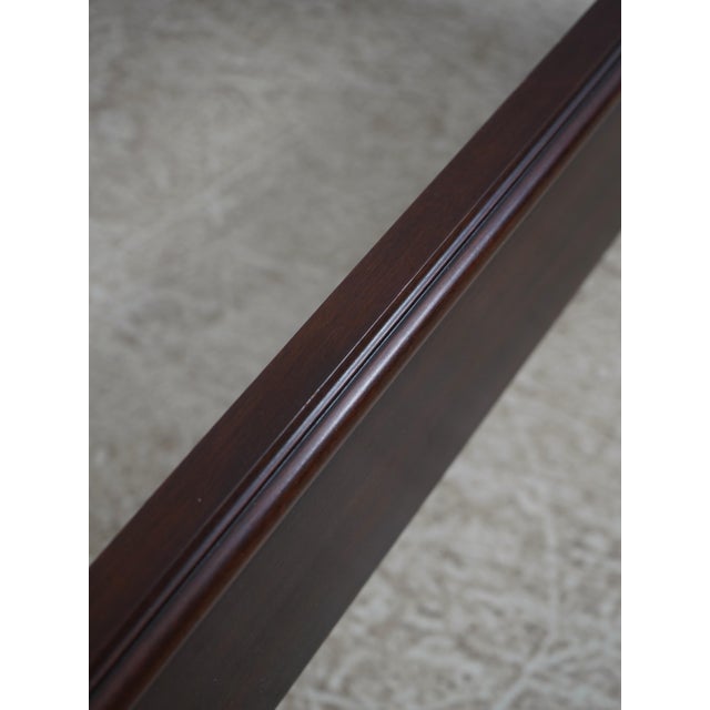 Henkel Harris Mahogany Queen Size Pencil Poster Bed For Sale - Image 11 of 16